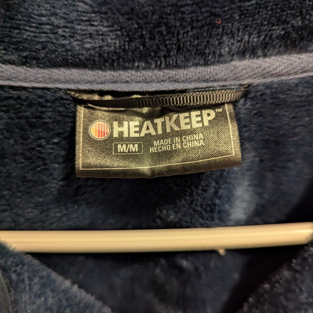 HeatKeep Deep Blue Teddy Jacket - Picture 2 of 7